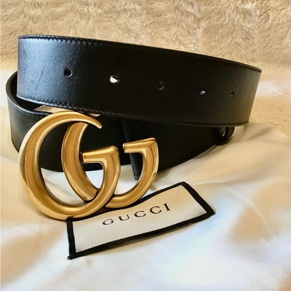 Gucci Marmont Black Belt (95) - Picture 2 of 6
